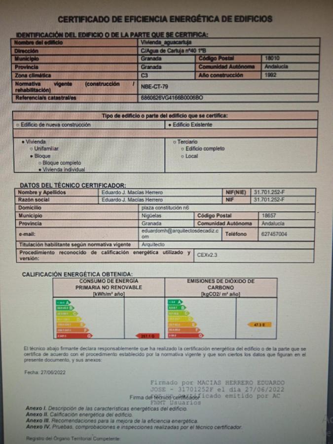 Apartmán Bonito Ap Centrico Patio Wifi Parking Gratis. Granada Exteriér fotografie